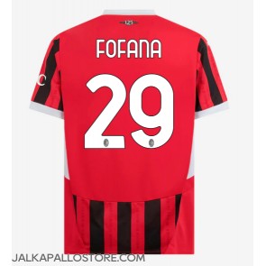 AC Milan Youssouf Fofana #29 Kotipaita 2024-25 Lyhythihainen